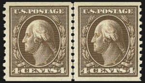 Sale 975, Lot 1872, 1913-15 Washington-Franklin Issues (Scott 424-460)