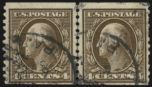Sale 975, Lot 1876, 1913-15 Washington-Franklin Issues (Scott 424-460)