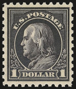 Sale 975, Lot 1884, 1913-15 Washington-Franklin Issues (Scott 424-460)