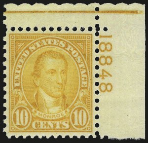 Sale 975, Lot 2027, 1922-29 Issues (Scott 574-657a)