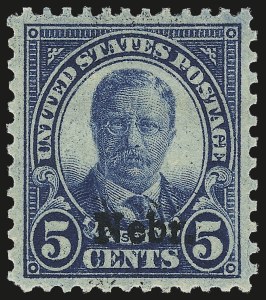 Sale 975, Lot 2060, Kans.-Nebr. Overprints (Scott 659-678)