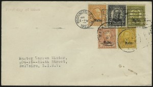 Sale 975, Lot 2072, Kans.-Nebr. Overprints on Cover (Scott 659-678)