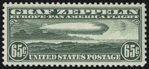 Sale Number 975, Lot Number 2123, Air Post Graf Zeppelin Issue (Scott C13-C15)