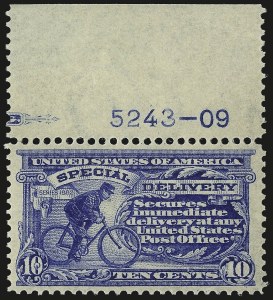 Sale 975, Lot 2151, Special Delivery, Registration (E, F)