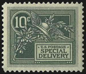 Sale 975, Lot 2155, Special Delivery, Registration (E, F)