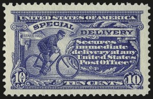 Sale 975, Lot 2157, Special Delivery, Registration (E, F)