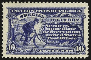 Sale 975, Lot 2159, Special Delivery, Registration (E, F)