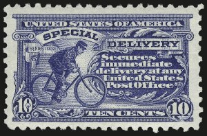 Sale 975, Lot 2164, Special Delivery, Registration (E, F)