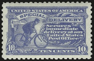 Sale 975, Lot 2166, Special Delivery, Registration (E, F)