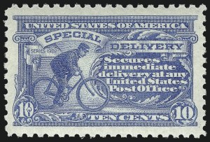 Sale 975, Lot 2168, Special Delivery, Registration (E, F)