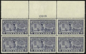 Sale 975, Lot 2171, Special Delivery, Registration (E, F)