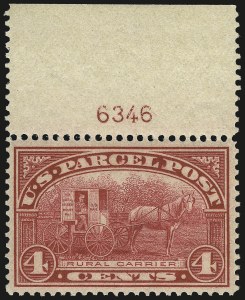 Sale 975, Lot 2269, Postal Note, Parcel Post (PN, Q, JQ, QE)
