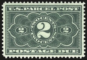 Sale 975, Lot 2278, Postal Note, Parcel Post (PN, Q, JQ, QE)