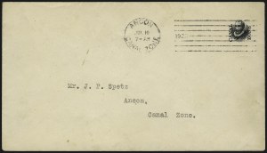 Sale 975, Lot 2330, Canal Zone