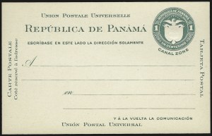 Sale 975, Lot 2332, Canal Zone