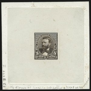 Sale 976, Lot 1027, Essays, Proofs and Specimens