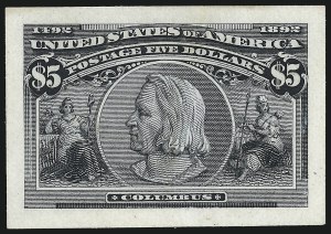 Sale 976, Lot 1028, Essays, Proofs and Specimens