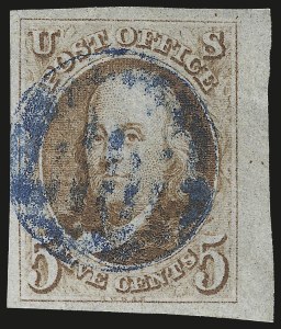 Sale 976, Lot 1063, 1847 Issue (Scott 1-2)