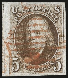 Sale 976, Lot 1064, 1847 Issue (Scott 1-2)