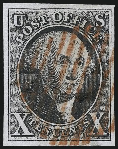 Sale 976, Lot 1074, 1847 Issue (Scott 1-2)