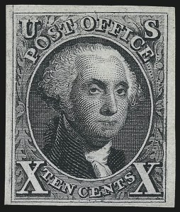 Sale 976, Lot 1084, 1875 Reproduction of 1847 Issue (Scott 3-4)