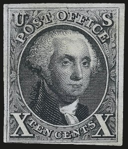 Sale 976, Lot 1086, 1875 Reproduction of 1847 Issue (Scott 3-4)
