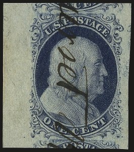 Sale 976, Lot 1090, 1c-3c 1851-56 Issue (Scott 5-11)