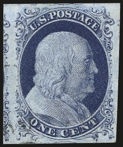 Sale Number 976, Lot Number 1109, 1c-3c 1851-56 Issue (Scott 5-11) Sale Number 976, Lot Number 1109, 1c-3c 1851-56 Issue (Scott 5-11)