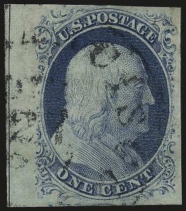 Sale 976, Lot 1115, 1c-3c 1851-56 Issue (Scott 5-11)