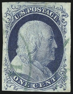 Sale 976, Lot 1116, 1c-3c 1851-56 Issue (Scott 5-11)