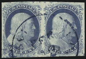 Sale 976, Lot 1133, 1c-3c 1851-56 Issue (Scott 5-11)