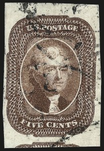 Sale 976, Lot 1158, 5c-12c 1851-56 Issue (Scott 12-17)