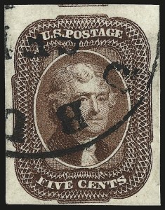 Sale 976, Lot 1160, 5c-12c 1851-56 Issue (Scott 12-17)