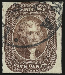 Sale 976, Lot 1161, 5c-12c 1851-56 Issue (Scott 12-17)