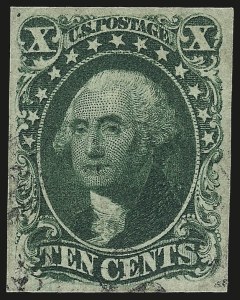 Sale 976, Lot 1171, 5c-12c 1851-56 Issue (Scott 12-17)