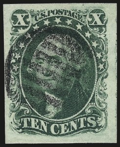 Sale 976, Lot 1175, 5c-12c 1851-56 Issue (Scott 12-17)