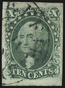 Sale 976, Lot 1176, 5c-12c 1851-56 Issue (Scott 12-17)
