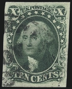 Sale 976, Lot 1178, 5c-12c 1851-56 Issue (Scott 12-17)