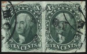 Sale 976, Lot 1180, 5c-12c 1851-56 Issue (Scott 12-17)
