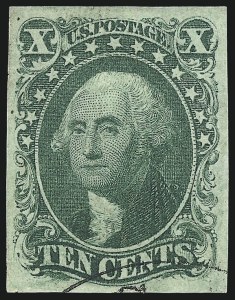 Sale 976, Lot 1182, 5c-12c 1851-56 Issue (Scott 12-17)