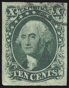 Sale 976, Lot 1188, 5c-12c 1851-56 Issue (Scott 12-17)