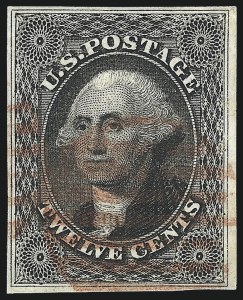 Sale 976, Lot 1189, 5c-12c 1851-56 Issue (Scott 12-17)