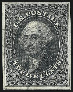Sale 976, Lot 1194, 5c-12c 1851-56 Issue (Scott 12-17)