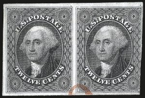 Sale 976, Lot 1196, 5c-12c 1851-56 Issue (Scott 12-17)