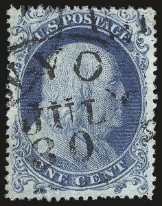 Sale 976, Lot 1198, 1c-3c 1857-60 Issue (Scott 18-26A)