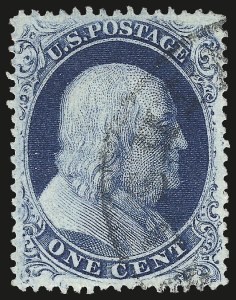Sale 976, Lot 1201, 1c-3c 1857-60 Issue (Scott 18-26A)
