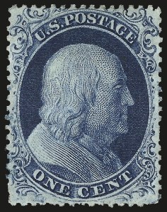 Sale 976, Lot 1207, 1c-3c 1857-60 Issue (Scott 18-26A)