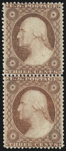 Sale 976, Lot 1217, 1c-3c 1857-60 Issue (Scott 18-26A)