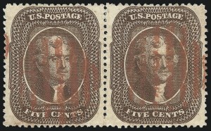 Sale 976, Lot 1238, 5c 1857-60 Issue (Scott 27-30A)