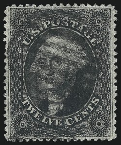 Sale 976, Lot 1264, 10c-90c 1857-60 Issue (Scott 31-39)